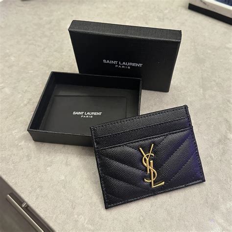 alice fake ysl card holder|YSL card holder real or false.